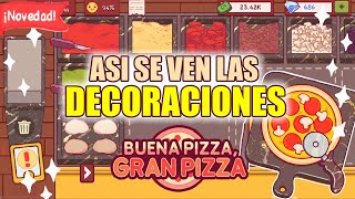 🧛‍♂️🖤¡Así se ven las NUEVAS DECORACIONES de Mármol Negro Marquina en buena pizza gran pizza🍕 [upl. by Lorie]