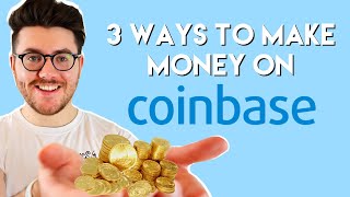 How I am making money on Coinbase amp HOW YOU CAN TOO  How to buy Bitcoin on Coinbase [upl. by Hardi921]