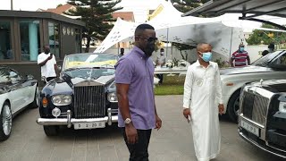 exclusive SARKODIE TOURS DR OSEI KWAME DESPITES MANSION [upl. by Morette]