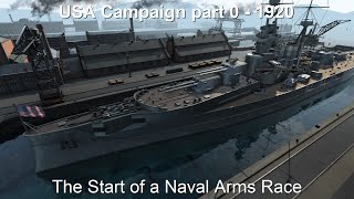 USA 1920  Part 0  Fleet Creation  Ultimate Admiral Dreadnoughts NAR Mod [upl. by Evin]