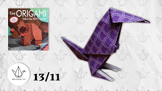 1311  Crow  Easy ORIGAMI Calendar 2024 [upl. by Elizabeth]