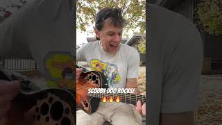 Scooby Doo Theme Song acoustic  Rich Chambers [upl. by Nirro578]