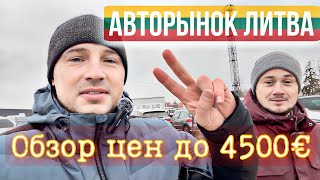 Обзор цен до 4500€ автомобили в Литве Автоподбор [upl. by Aiekat]