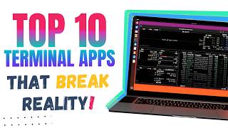 Top 10 INSANE Linux Terminal Applications You Should Be Using Command Line Sorcery [upl. by Rothschild766]
