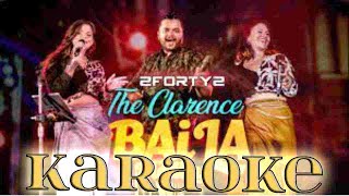 2FORTY2  Clarence බයිලා Medley  Original Songs  Clarence Wijewardena  Maathra 2023  KARAOKE [upl. by Cristiano]