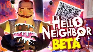 HELLO NEIGHBOR 28  HAPPY BIRTHDAY  QR CODE ● Lets Play Hello Neighbor [upl. by Rehpretsirhc]