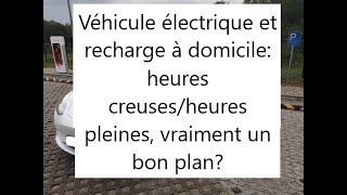 Recharge à domicile Heures creuses super heures creuses vraiment un bon plan [upl. by Serafina]