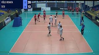 Vôlei Renata x Sesi  Paulista sub21 [upl. by Jeb]