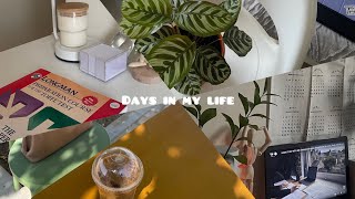 Days on my life vlog🪐  KFUPM student يوميات طالبة بجامعة البترول [upl. by Leahcimluap]