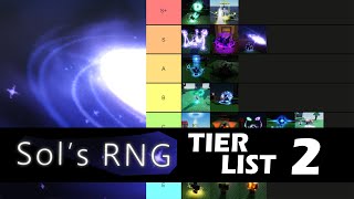 SOLS RNG TIER LIST 2 Sols RNG [upl. by Conney24]