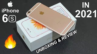 iPhone 6S Unboxing in 2021 🔥 Review  Buying iPhone 6S In 2021 Worth It  Hindi [upl. by Saturday]