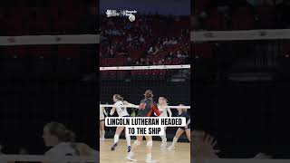 No 1 Lincoln Lutheran defeats Norfolk Catholic and will advance to the class C2 championship [upl. by Maze]