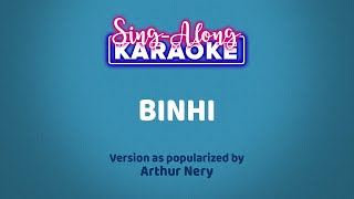 Binhi  Arthur Nery Karaoke version [upl. by Asirehc]