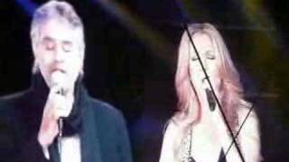 Celine Dion ft Andrea Bocelli  The prayer live 120608 Berlin [upl. by Cleopatre]