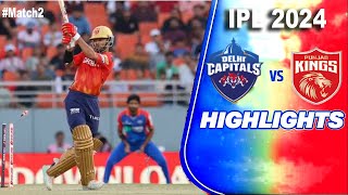 PBKS Vs DC IPL Delhi Capitals Highlights 2024  Punjab Kings Vs Delhi Capitals Match Scorecard [upl. by Christine]