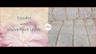 Coudre une couverture lestée  tutoriel et patron gratuits [upl. by Lavine]