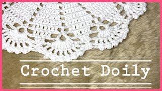 How to Crochet Doily  Easy to Crochet Doily Tutorial [upl. by Medwin809]