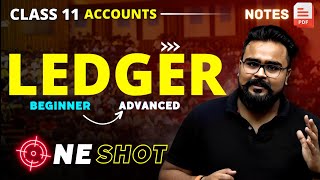 Ledger Posting Class 11 ONE SHOT Accounts  Gaurav Jain [upl. by Ellitnahc910]