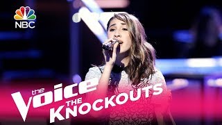 The Voice 2017 Knockout  Hanna Eyre quotBleeding Lovequot [upl. by Abbotsun]