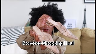 Morocco Shopping Haul  Giveaway [upl. by Orr934]