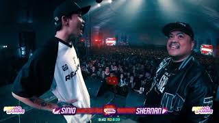 Sinio Vs Shernan Rebuttals  Fliptop Battles [upl. by Aneehsak]