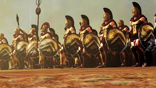 Spartan Battle  1200 vs 10000 Persian Immortals  Epic Cinematic Total War Battle [upl. by Harol]