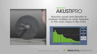 2016 Regupol AkustiPro Demonstration [upl. by Aletta959]