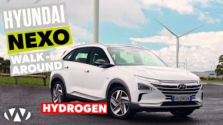 Hyundai Nexo walkaround  Wheels Australia [upl. by Mcquoid]