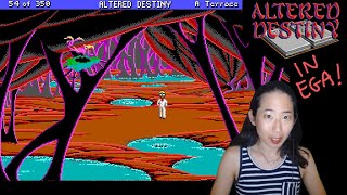 Julia Plays Altered Destiny in EGA Accolade 1990 Part 8 Now with walkthrough [upl. by Kylah]