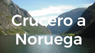 Crucero Noruega por José Luis Tagarro DisfrutoViajando [upl. by Sharon]