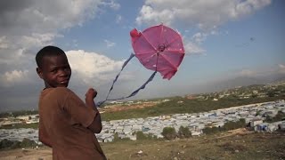 Haitis National Kite Flying Day [upl. by Ariayek]