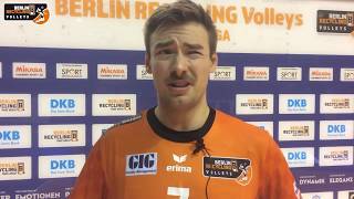 TempelEcho  BR Volleys vs TSV Herrsching [upl. by Burgwell]