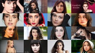 100 FAMOUS TURKISH ACTRESSES [upl. by Hsima352]