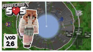 10 minecraft streamers walk into Pixs Hole what can go wrong Minecraft SOS [upl. by Stine948]