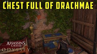 A Chest Full of Drachmae  Find Nation Chest  Koressia Fort Keos  ASSASSINS CREED ODYSSEY [upl. by Juliet]