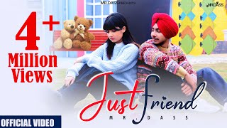 MrDass  Just Friend Official Video  Aseespreet Kaur  Akash Walia  New Punjabi song 2023 [upl. by Nnarual21]