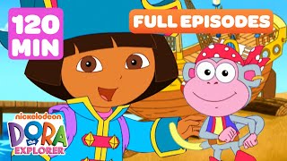 Dora FULL EPISODES Marathon ➡️  5 Full Episodes  2 Hours  Dora the Explorer [upl. by Malim]