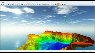 Create 3D Fly Through in Global Mapper [upl. by Gylys618]