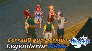 Legendaria Nilou  Cerrado por Derribo  Genshin Impact Gameplay [upl. by Mccully]