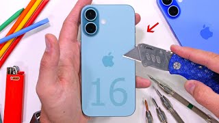 NEW iPhone 16 Durability Test  They hid all the good stuff [upl. by Denten]