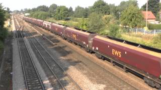 09201 on 8xxx 1605 Milford West Sidings  Knottingley TMD  wagons for repair [upl. by Matta505]