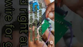 TPA 3110 S 3030 Watt Class D Amplifier Board wiring amp Testing [upl. by Mansoor]