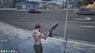 Arnie klls the last Hades member in style  GTA NoPixel 40 [upl. by Yror]