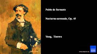 Pablo de Sarasate Nocturneserenade Op 45 [upl. by Whit]