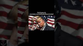 Trump Dropped A New Song  quotI Got Shot In The Earquot ByTrump trump [upl. by Lasyrc584]