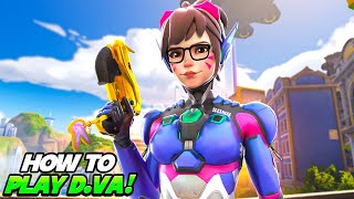 How To Play DVa  Overwatch 2 DVa Guide [upl. by Enelyt]