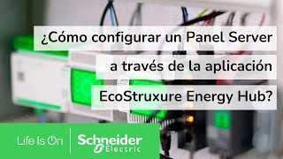 Cómo configurar el Panel Server para control y monitorización a través de la aplicación Energy Hub [upl. by Ycam520]