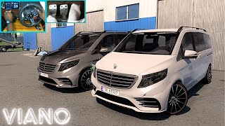 Viano Convoy 150 MercedesBenz VClass  ETS2Euro Truck Simulator 2 [upl. by Aita]