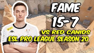 CS2 POV  Virtuspro fame 157 vs RED Canids Dust2  ESL Pro League Season 20 [upl. by Drhcir]