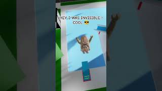 I WAS INVISIBLE  memes funny edit dora meme shorts roblox brookhaven [upl. by Ttik]